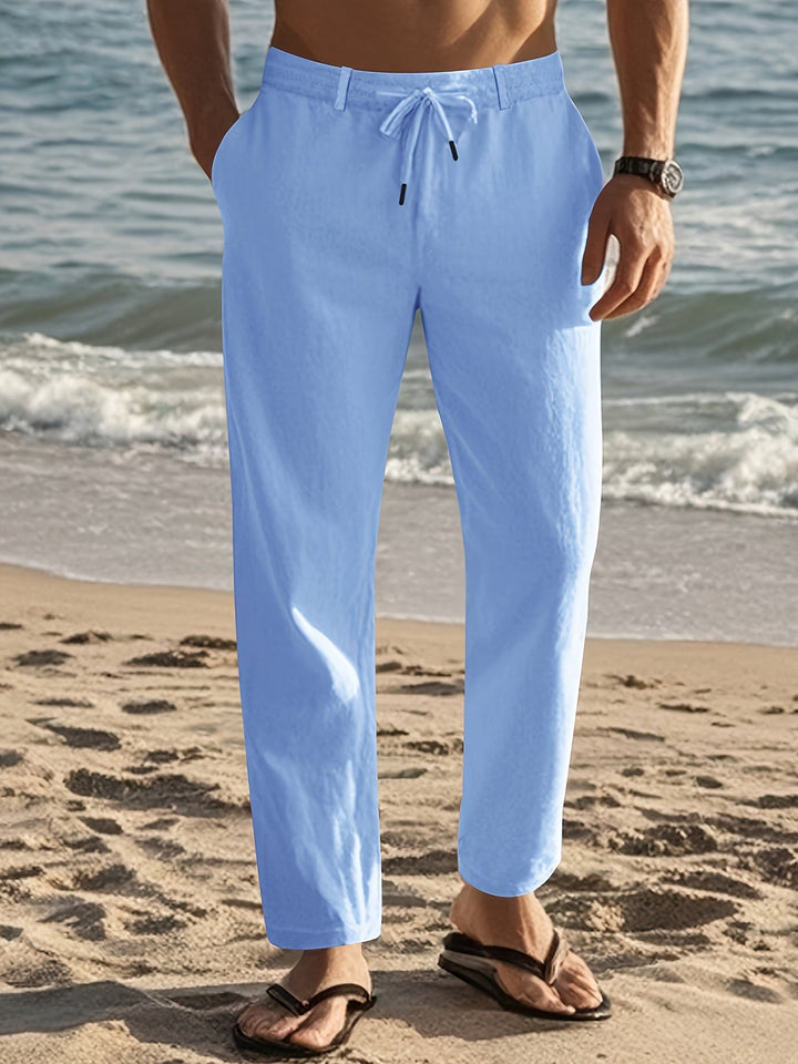 Erikas - Pantalones Cómodos De Lino