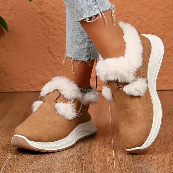 Domitilla - Botas De Nieve Impermeables De Felpa Para Invierno