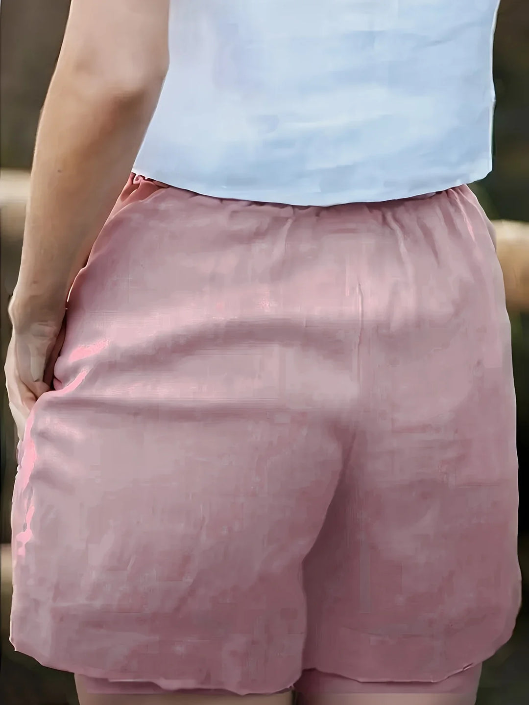 Niamh - Pantalones Cortos Informales De Verano Con Bolsillo