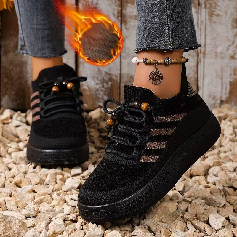 Zaria - Cómodas Zapatillas Con Cordones
