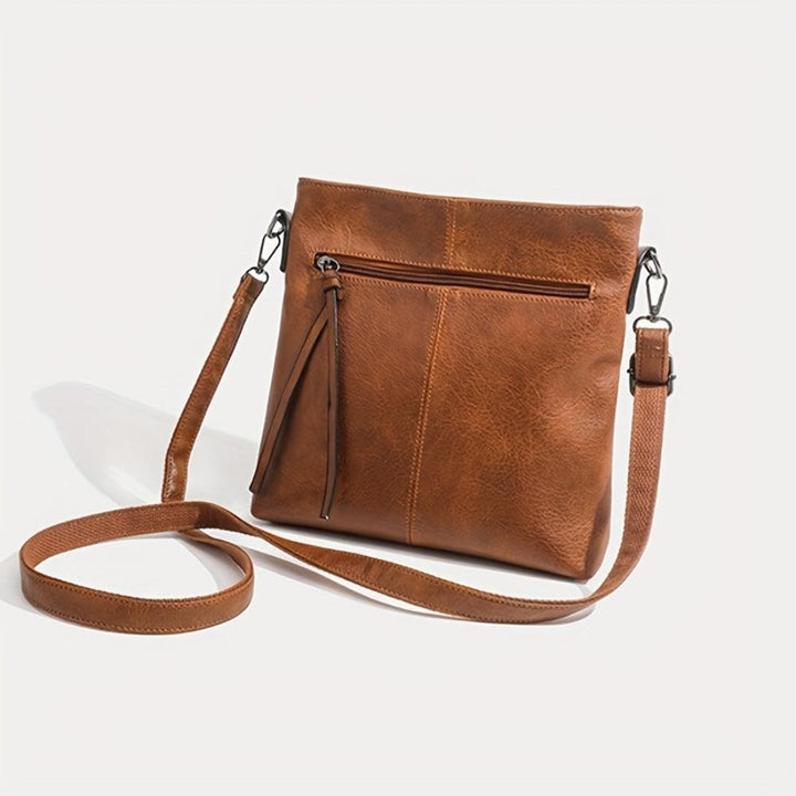 Liina – Bolso Bandolera Vintage Con Estampado De Tablero De Ajedrez
