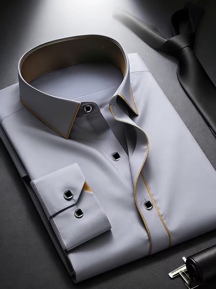 Daven - Camisa Informal De Corte Entallado
