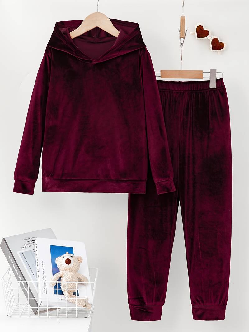 Tiferet - Elegante Conjunto de Sudadera Con Capucha y Pantalones