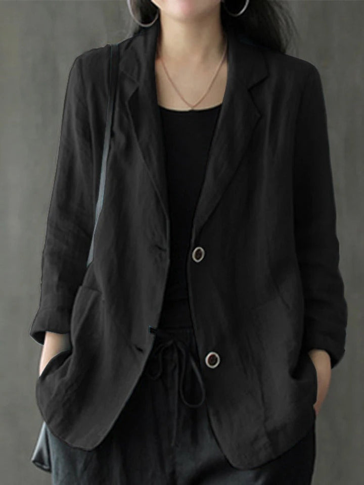 Herlinde - Elegante Blazer de Manga Larga