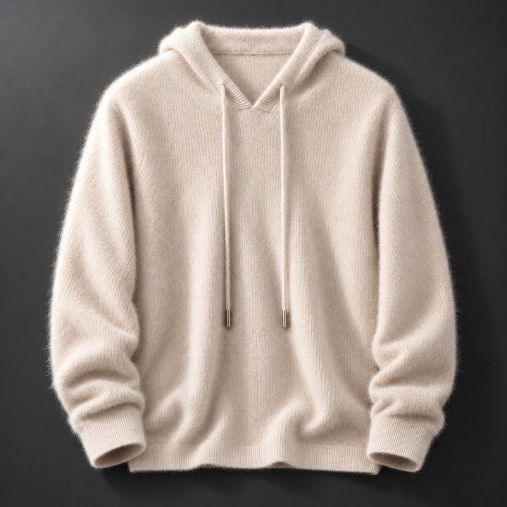 Fynch - Sudadera Con Capucha de Punto Cordón y Puños Acanalados