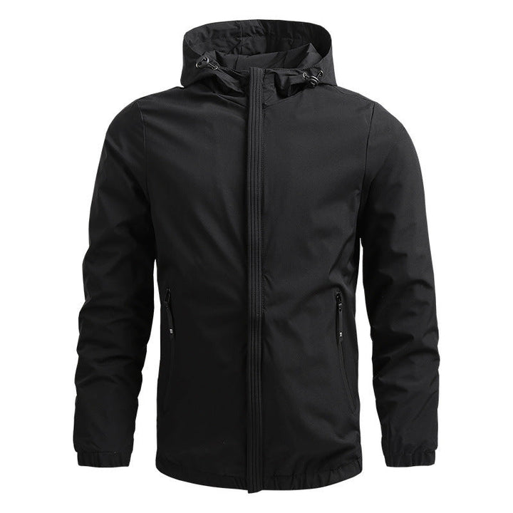 Heikki - Chaqueta Impermeable y Cortavientos Con Capucha