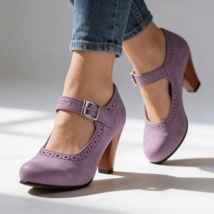 Oriana - Zapatos De Salón Elegantes Con Correa Y Hebilla