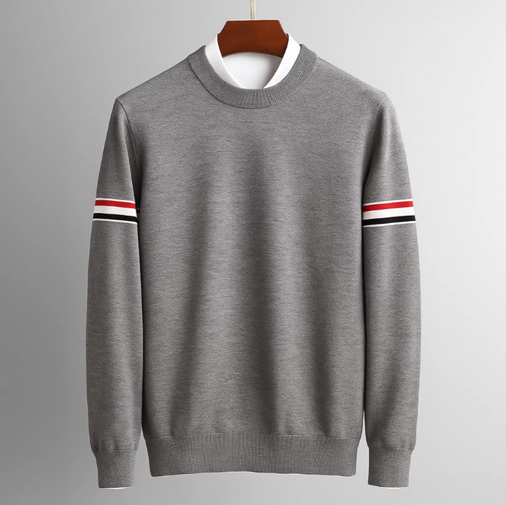 Carlton - Jersey De Algodón Con Cuello Redondo