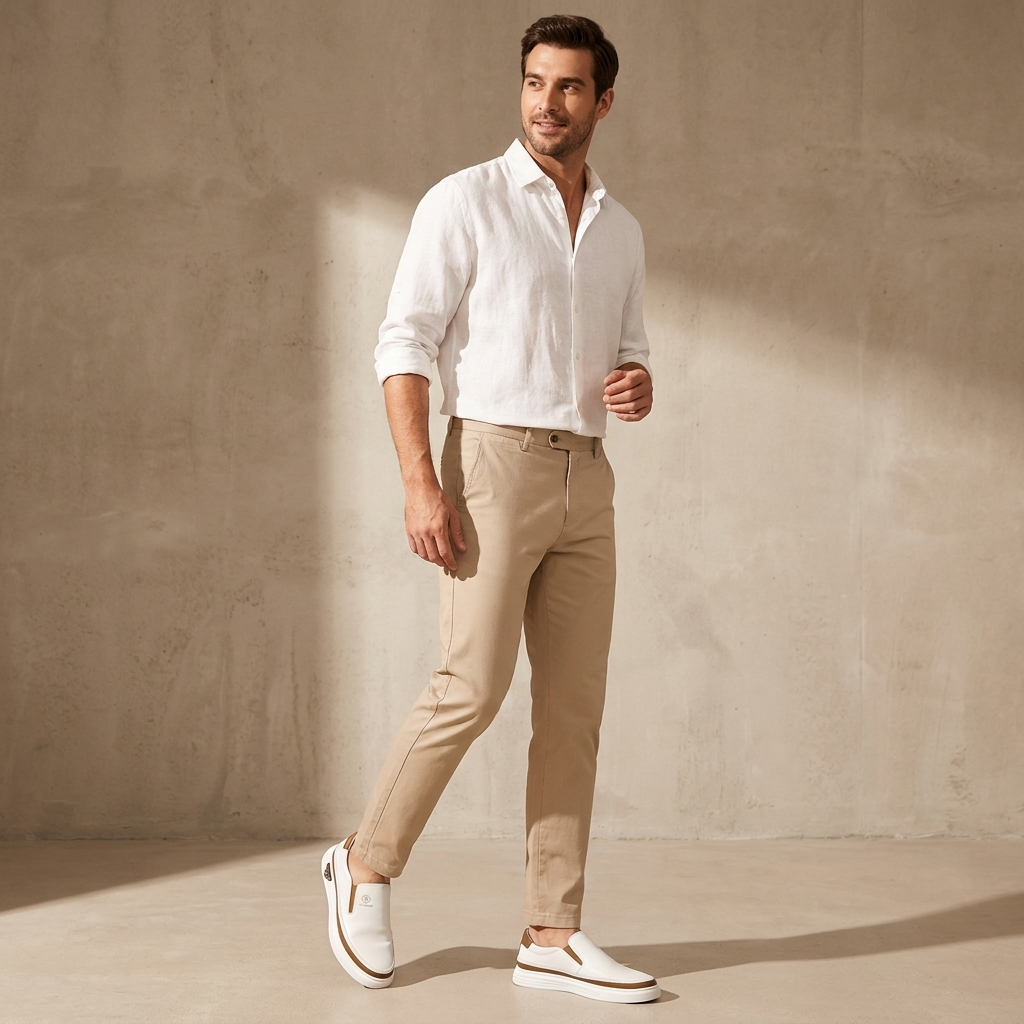 Lazari - Zapatillas Sin Cordones De Piel