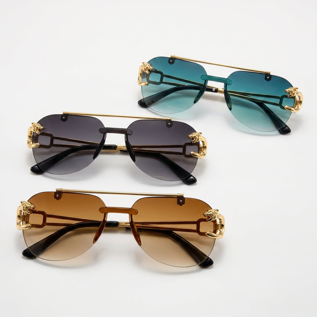 LuxePilot - Gafas De Sol Pilot Sin Montura