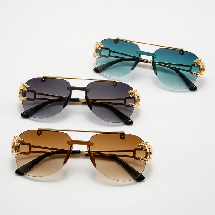 LuxePilot - Gafas De Sol Pilot Sin Montura