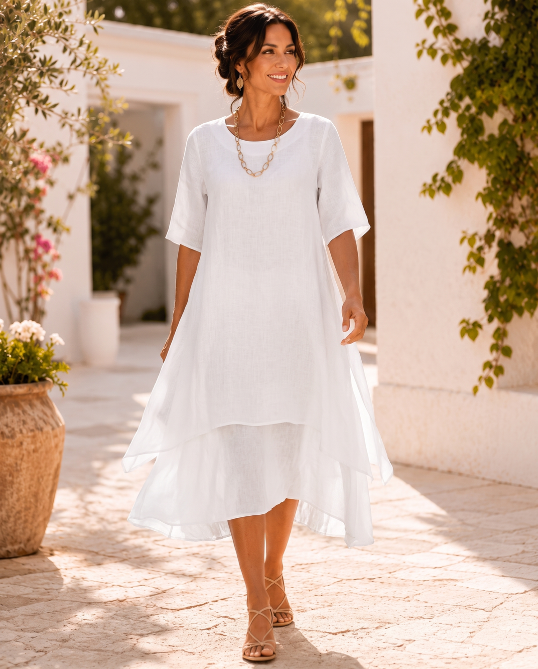 Isilde - Vestido Iargo, Elegante y Cómodo