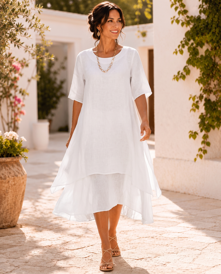 Isilde - Vestido Iargo, Elegante y Cómodo