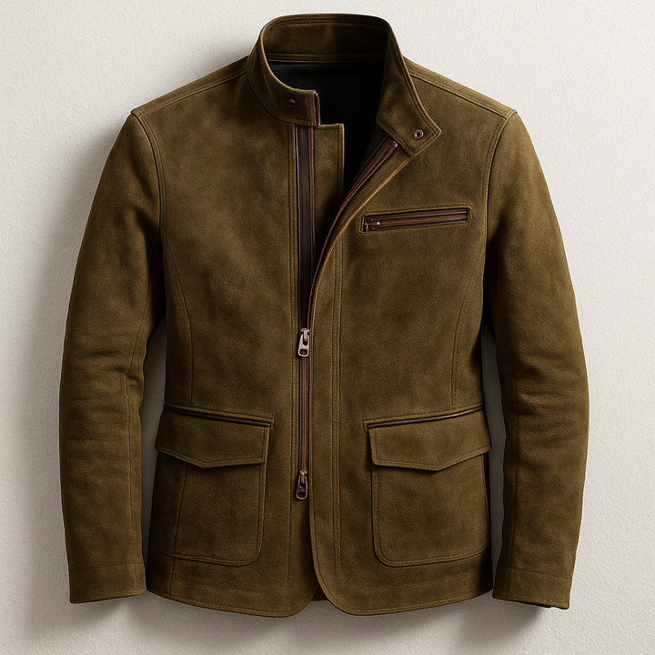 Torin - Elegante Chaqueta Con Cremallera y Bolsillos