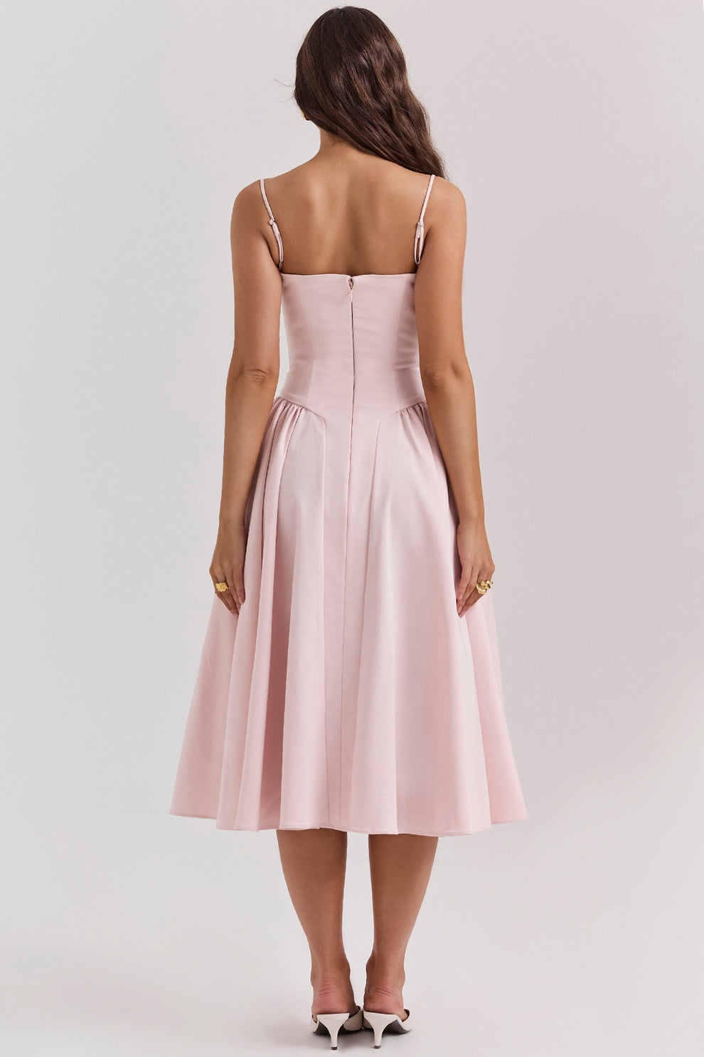 Maissa - Vestido Midi Elegante sin Mangas