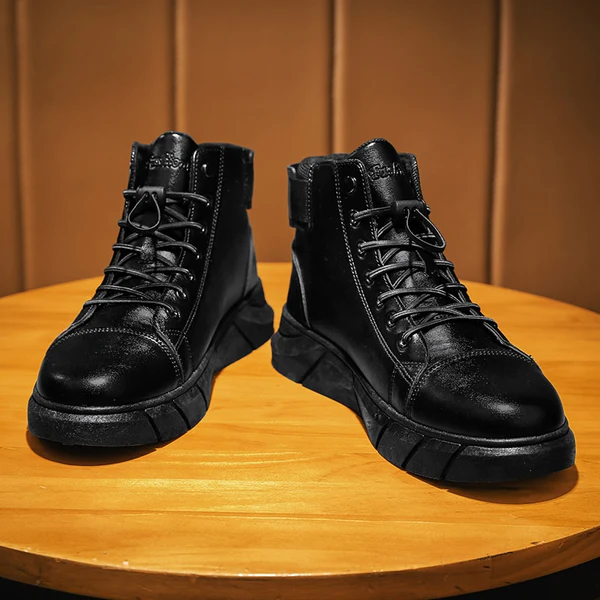 Edmund - Botas De Piel Vegana De Alta Calidad