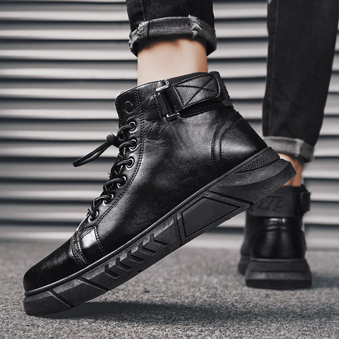 Edmund - Botas De Piel Vegana De Alta Calidad