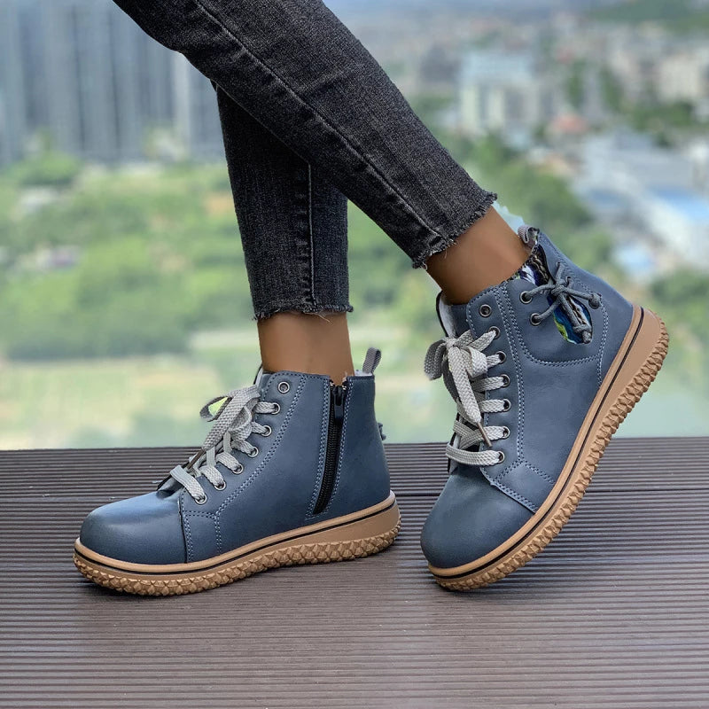 Noline - Cómodos Botines Con Cordones