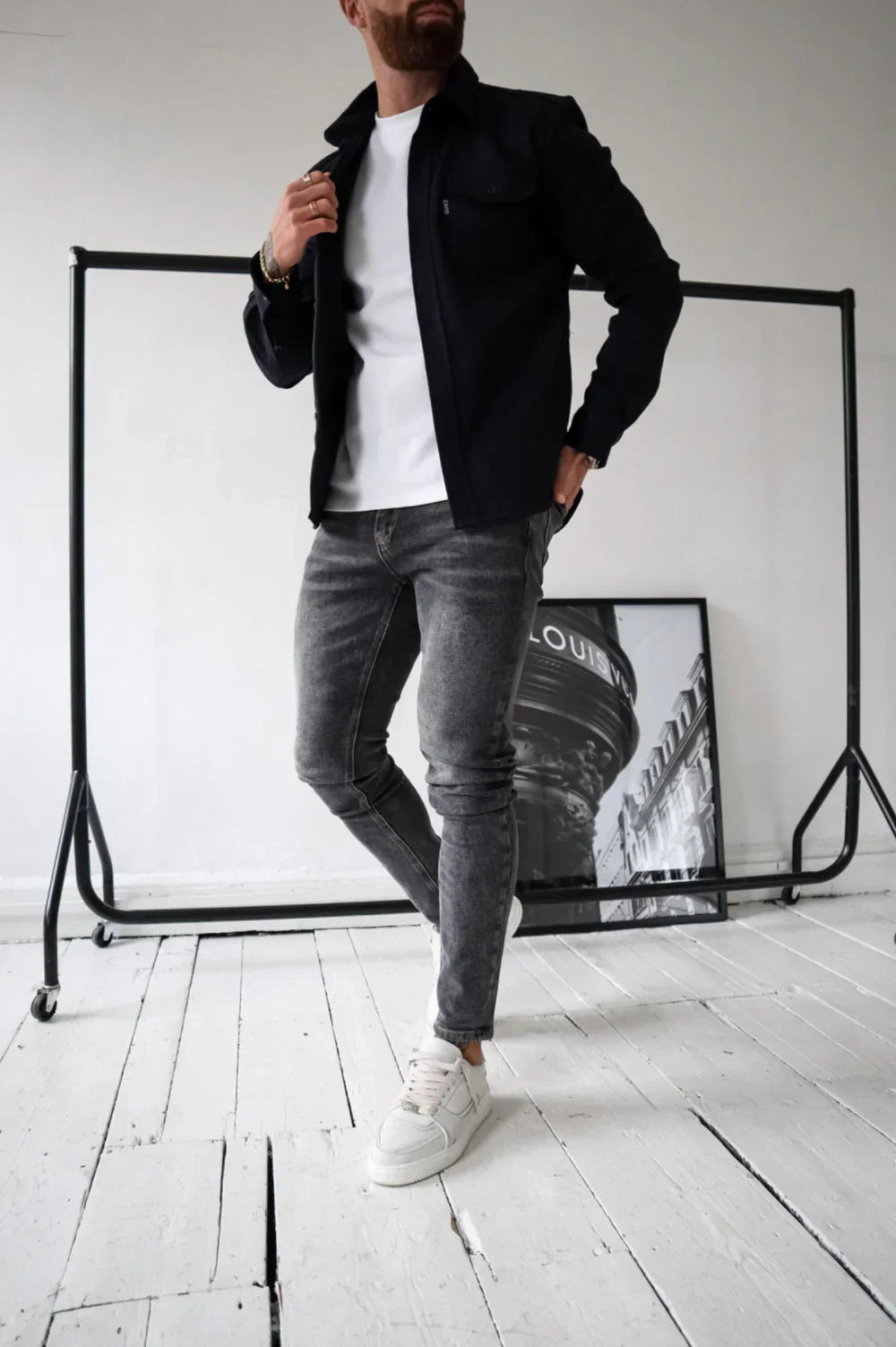 Dewid - Camisa Abotonada Con Bolsillos Delanteros
