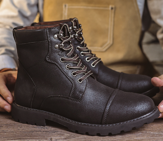 Stubbs – Botas De Cuero De Primera Calidad