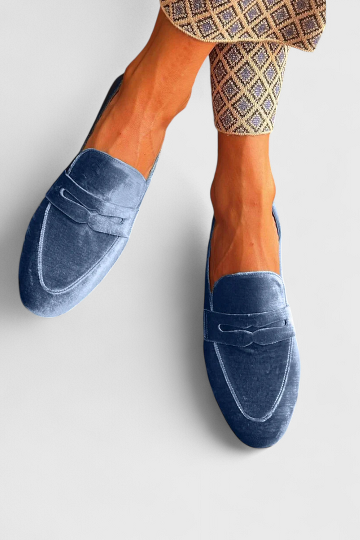 Navarro - Mocasines Elegantes Con Diseño Patchwork