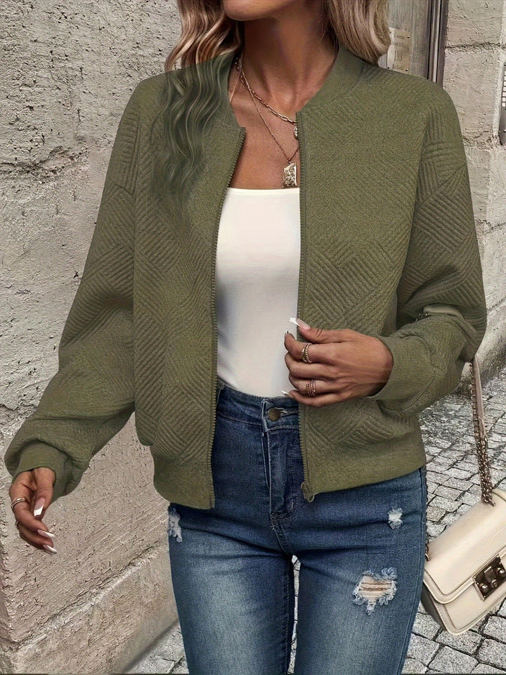 Shahna - Chaqueta Bomber Con Cremallera