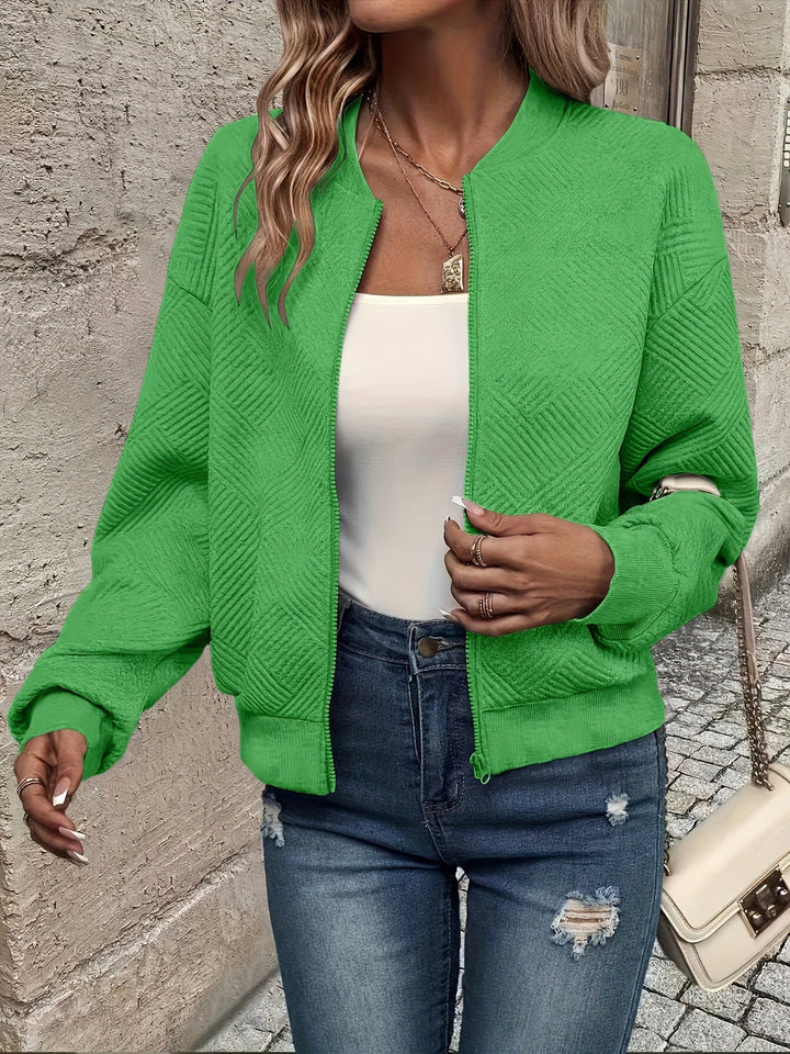 Shahna - Chaqueta Bomber Con Cremallera