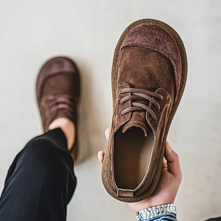 Malan - Zapatos Ortopédicos De Cuero