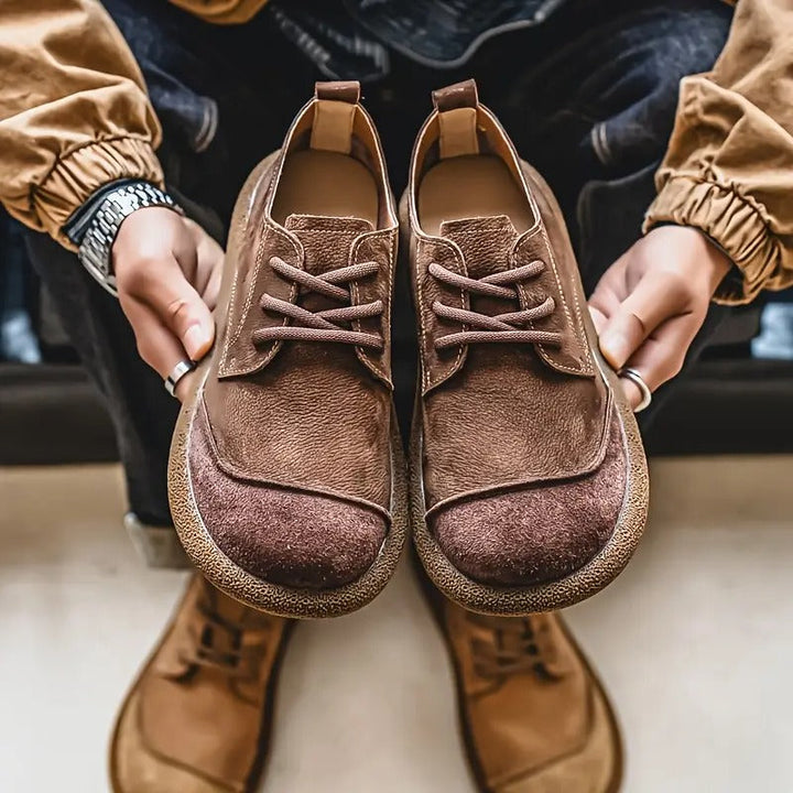 Malan - Zapatos Ortopédicos De Cuero