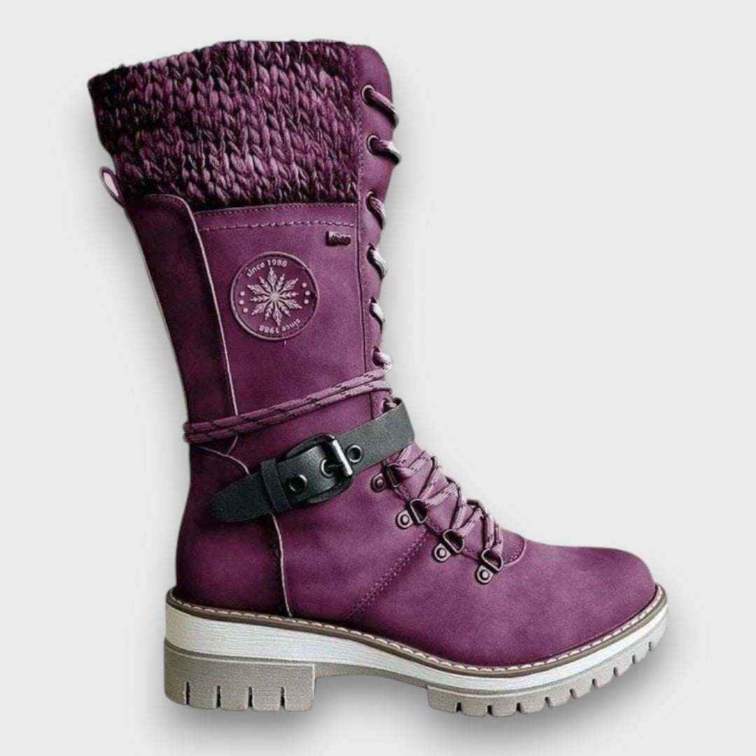 Nauja - Botas De Invierno De Punto Hasta La Mitad De La Pantorrilla