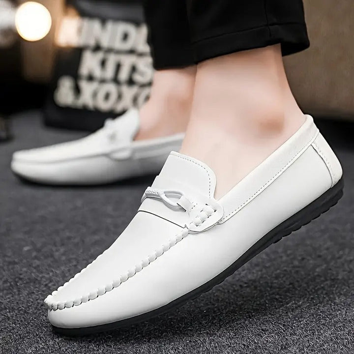 Dinko - Zapatos De Cuero Transpirables y Antideslizantes
