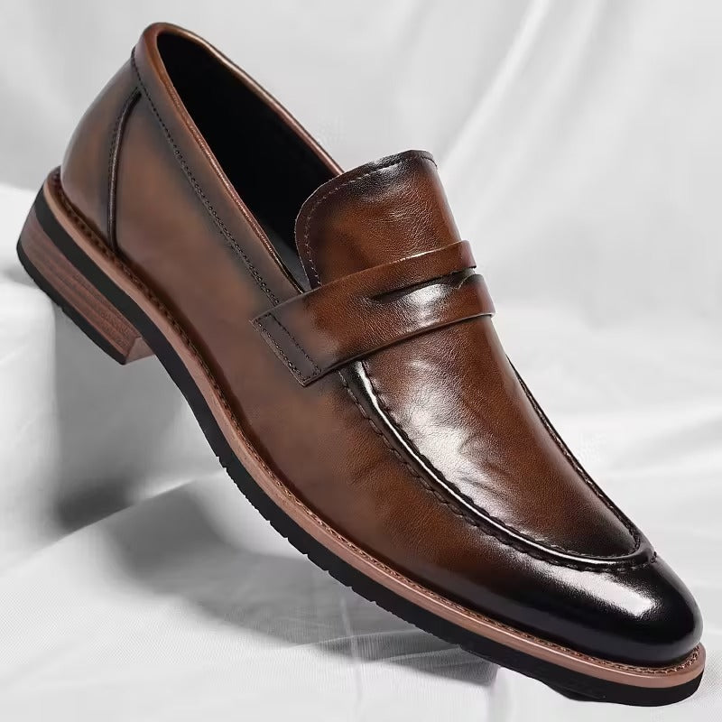 Rayan - Zapatos Ortopédicos Antideslizantes De Cuero