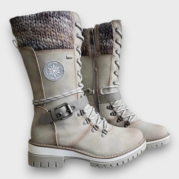 Nauja - Botas De Invierno De Punto Hasta La Mitad De La Pantorrilla