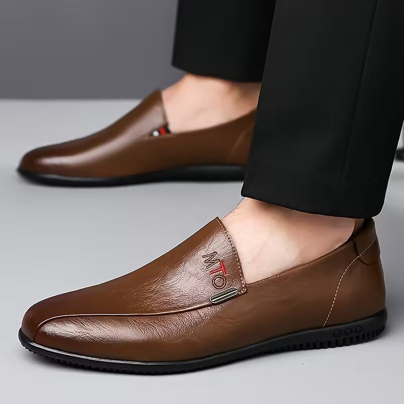 Karel - Zapatos De Cuero Transpirables y Antideslizantes