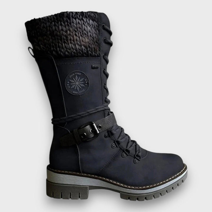 Nauja - Botas De Invierno De Punto Hasta La Mitad De La Pantorrilla