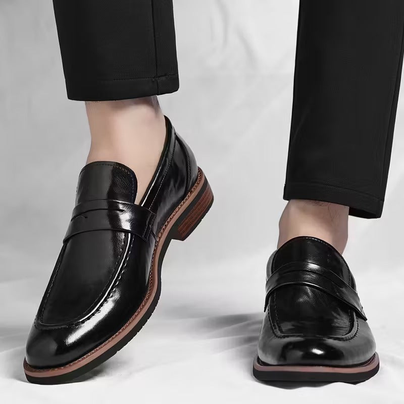 Rayan - Zapatos Ortopédicos Antideslizantes De Cuero
