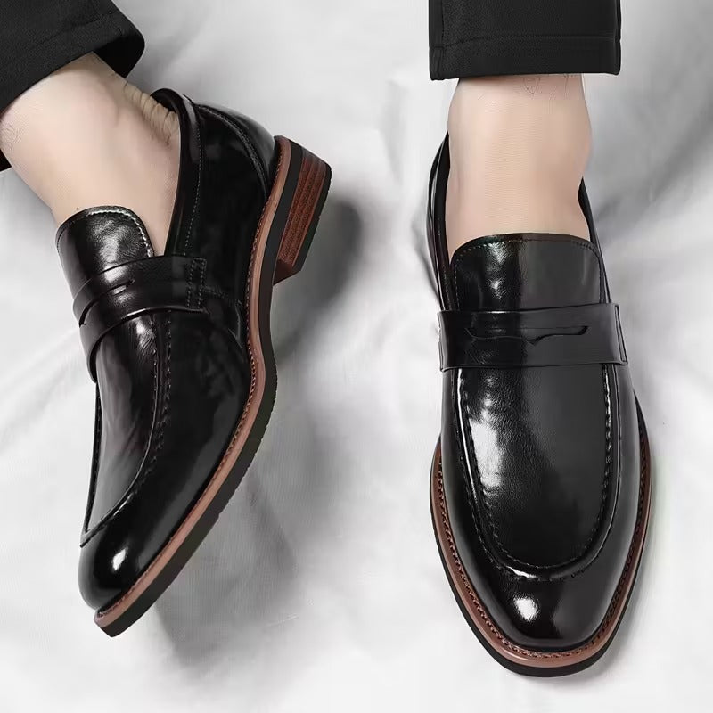 Rayan - Zapatos Ortopédicos Antideslizantes De Cuero