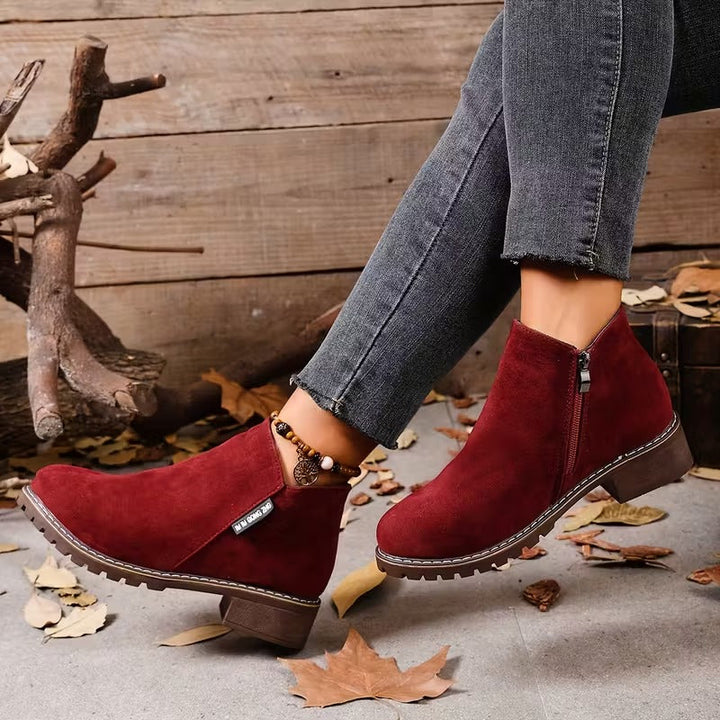 Myrcella - Bota Ortopédica Informal De Cuero