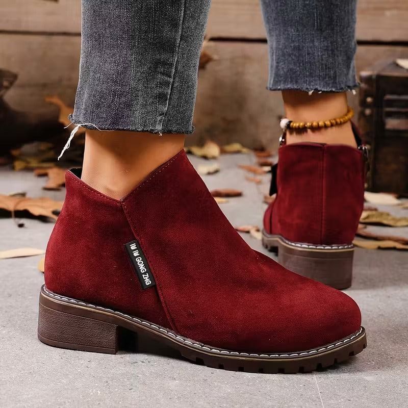 Myrcella - Bota Ortopédica Informal De Cuero
