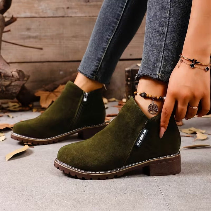 Myrcella - Bota Ortopédica Informal De Cuero