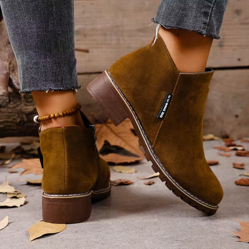Myrcella - Bota Ortopédica Informal De Cuero