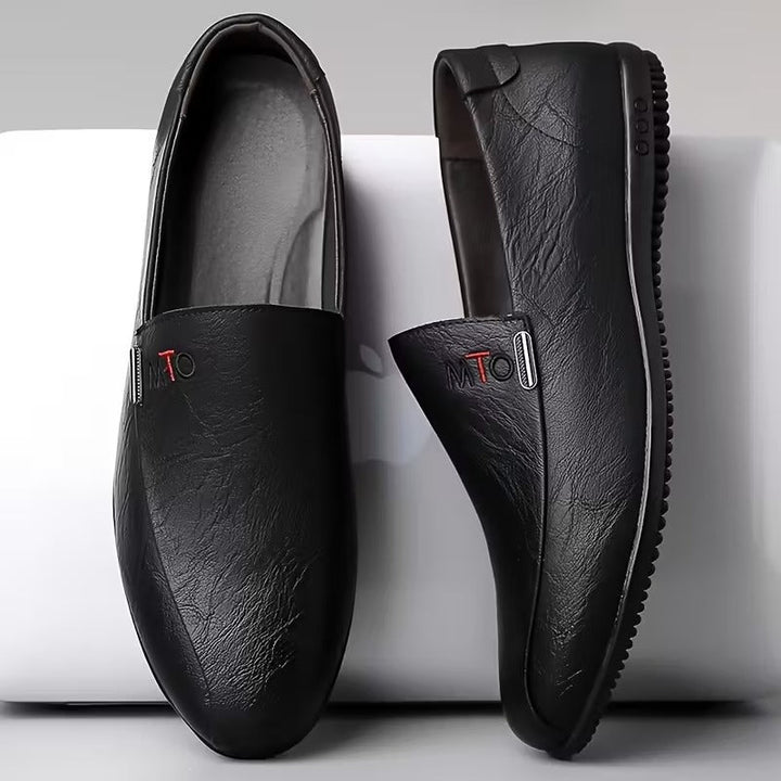 Karel - Zapatos De Cuero Transpirables y Antideslizantes