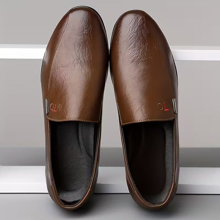 Karel - Zapatos De Cuero Transpirables y Antideslizantes