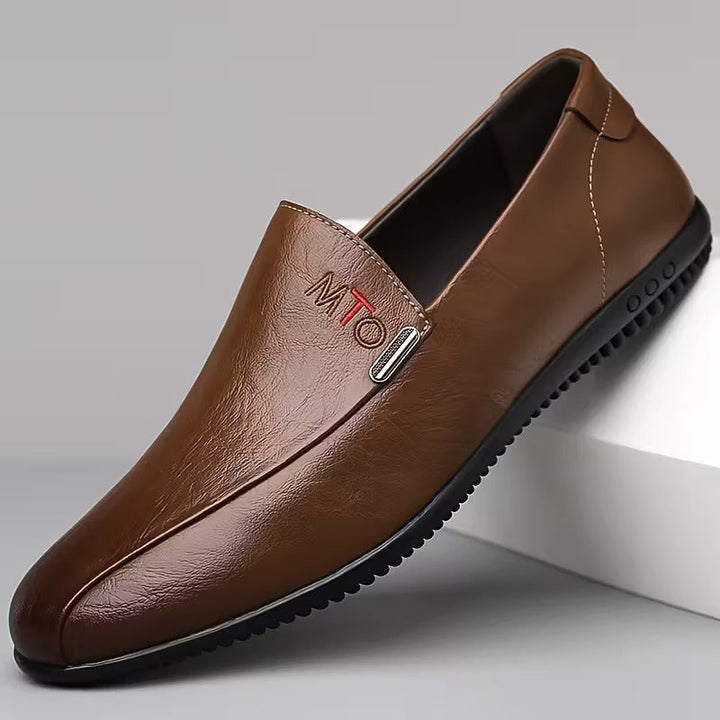Karel - Zapatos De Cuero Transpirables y Antideslizantes
