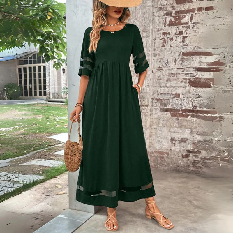Dayena - Elegante Vestido Que Cubre La Barriga