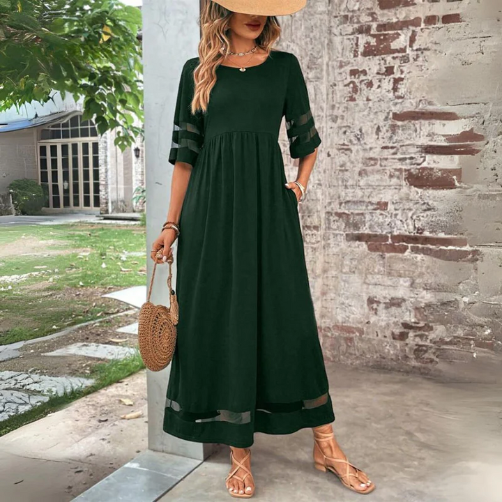 Dayena - Elegante Vestido Que Cubre La Barriga