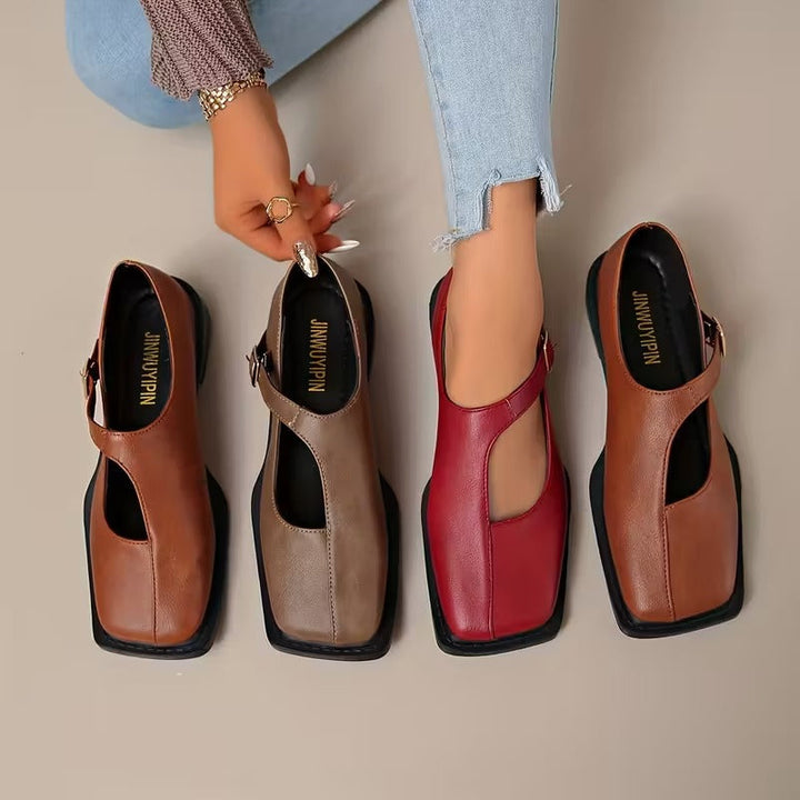 Sonya - Zapatos Ortopédicos De Cuero