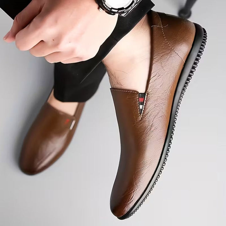 Karel - Zapatos De Cuero Transpirables y Antideslizantes