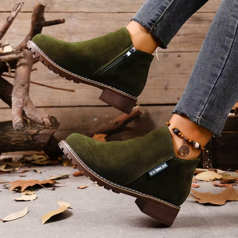 Myrcella - Bota Ortopédica Informal De Cuero