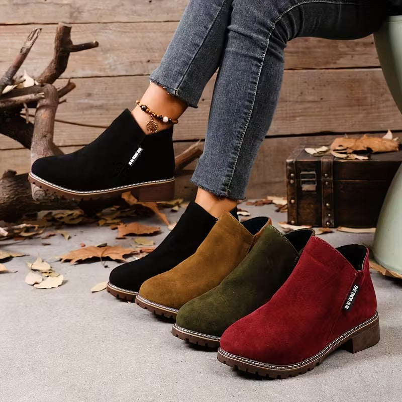 Myrcella - Bota Ortopédica Informal De Cuero